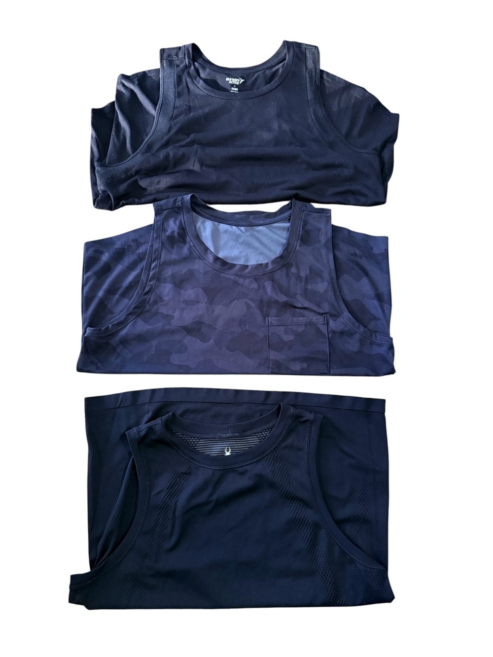 Old Navy Spyder 3‎ Piece Women’s Athletic Activewear Tank Top Bundle Size Large